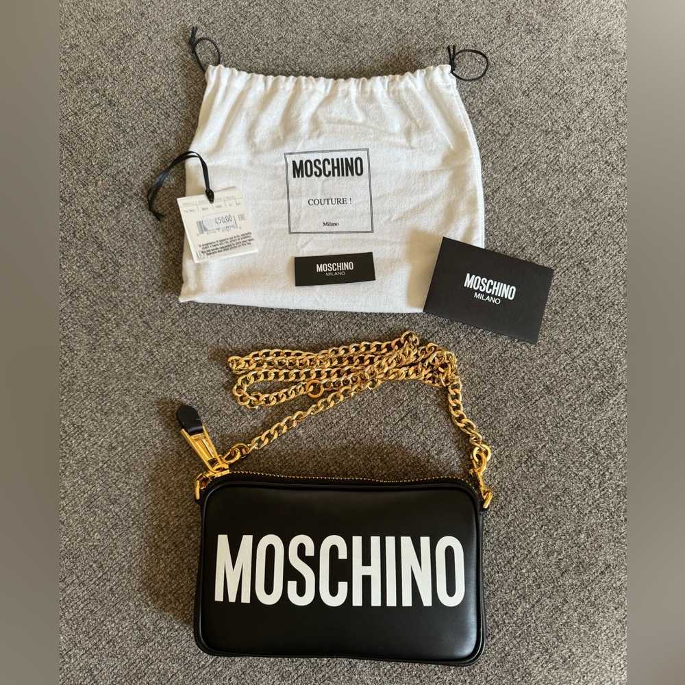 Moschino Crossbody/Clutch NWT